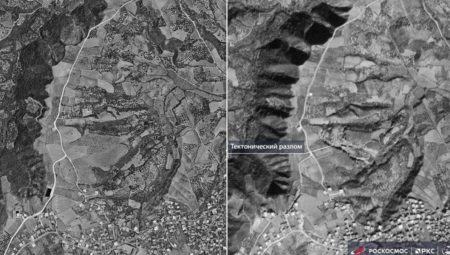 Rus Uzay Ajansı Hatay’da ki yıkımı paylaştı